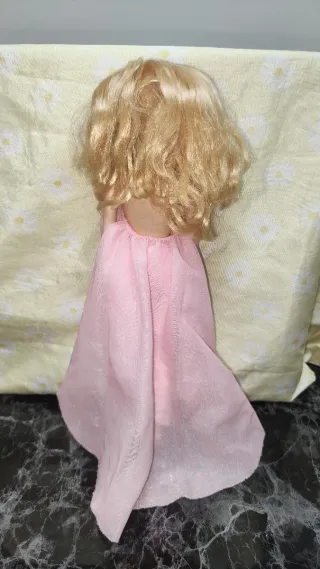 Barbie Vintage Bionda Vestito Rosa