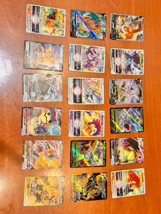 Cartas Pokémon VMAX, V y VASTRO