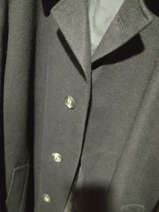 Elegante Abrigo Lana Steinbock Hombre