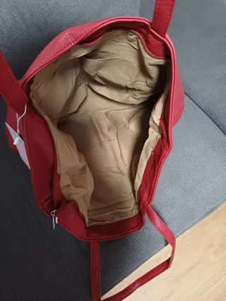 Bolso grande mujer rojo