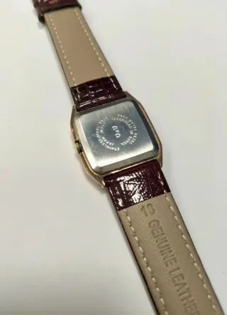 Orologio Q&Q Vintage Dorato Nero