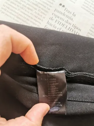 Pantalones negros de vestir