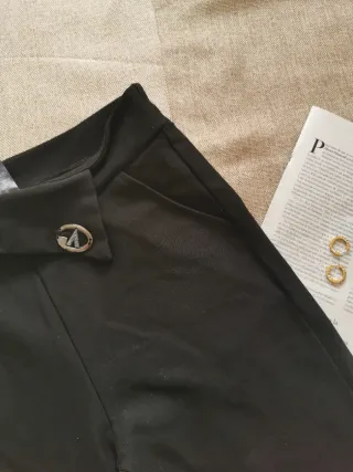 Pantalones negros de vestir