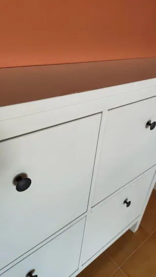 Zapatero Ikea Hemnes Blanco