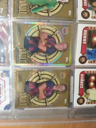 Tarjeta FC Barcelona Gold Vault Ter Stegen