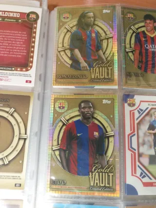 Tarjeta FC Barcelona Gold Vault Ter Stegen