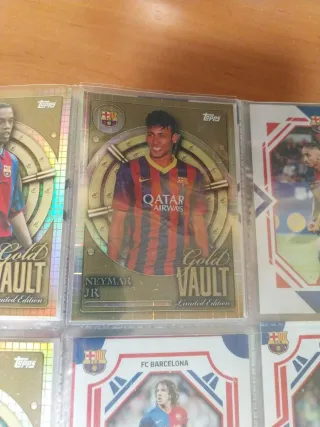 Tarjeta FC Barcelona Gold Vault Ter Stegen