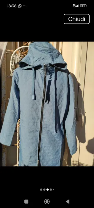 Cappottino trapuntato mezzo tempi