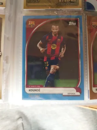 Koundé 201/299 Topps FC Barcelona
