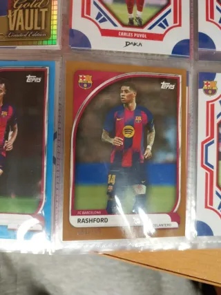 Marcus Rashford Topps FC Barcelona 399