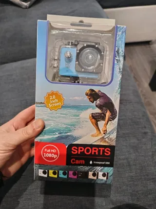Cámara Deportiva HD 1080p