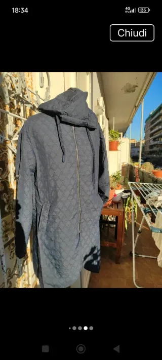 Cappottino trapuntato mezza stagione