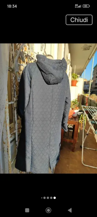 Cappottino trapuntato mezza stagione