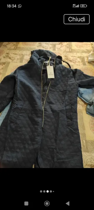 Cappottino trapuntato mezza stagione