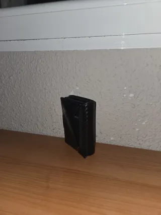 Cartera Tarjetero Monedero Negro