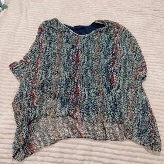 Blusa vaporosa holgada Talla L