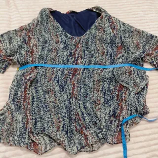 Blusa vaporosa holgada Talla L