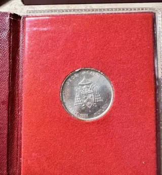 Moneta 500 Lire Stato Città del Vaticano