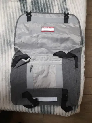 Mochila cartera Pack Your World Gris