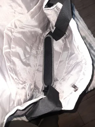 Mochila cartera Pack Your World Gris