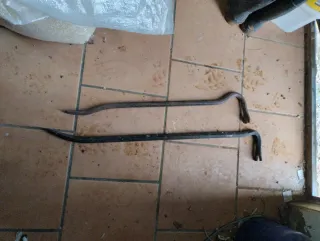 2 Palancas (Pata de Cabra) 80cm y 70cm