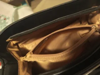 Borsa elegante donna nero, grigio, panna