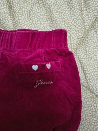 Guess Pantaloncini Neonata Fucsia