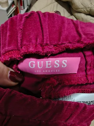 Guess Pantaloncini Neonata Fucsia