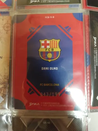Carta FC Barcelona Dani Olmo Daka /199