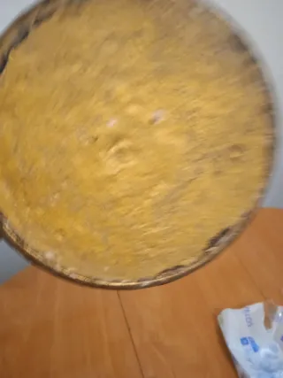 Jarrón de cerámica decorado