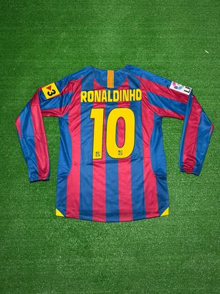 FC Barcelona - Ronaldinho 10 - 2006 - Talla L