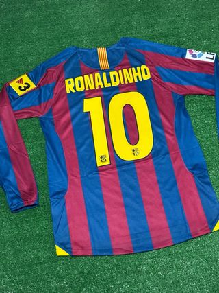 FC Barcelona - Ronaldinho 10 - 2006 - Talla L