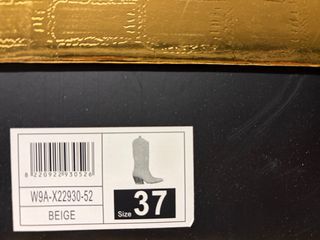 Stivali texani donna beige scamosciati