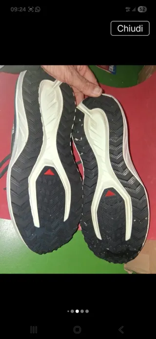 Scarpe Salomon uomo grigie/verdi