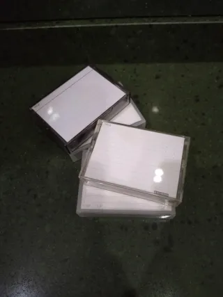 Lote 4 cintas videocámara miniDV 60 min