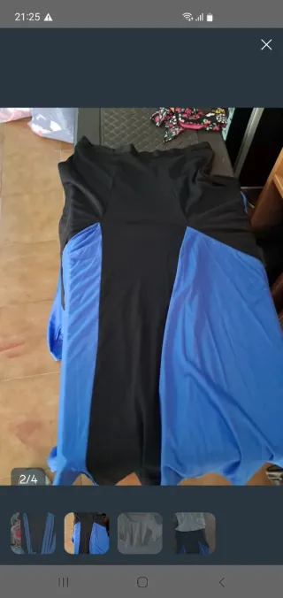 Falda y blusa flamenca