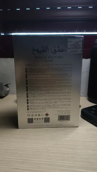 Lattafa Ishq Al Shuyukh Silver eau de parfum 100ml