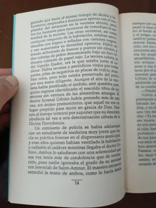 El amor en los tiempos del cólera.