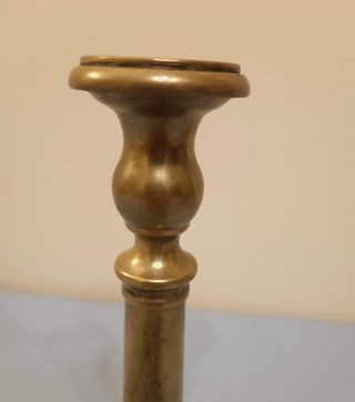 Candelabro Ottone Antico Vintage