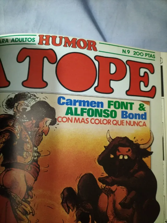 Lote 2 tomos comic humor El puroG (4) y A Tope (4)