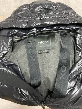 Plumas Geox Negro Brillante