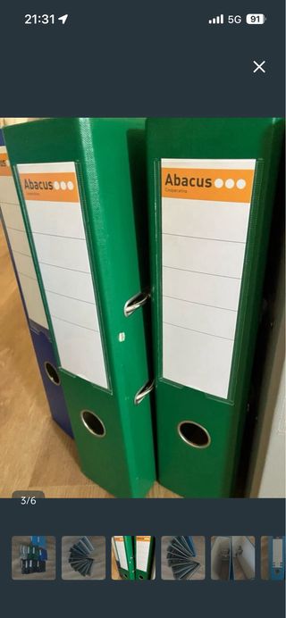 Lotes Carpesanos y separadores de oficina