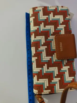 Cartera de mano Fossil multicolor
