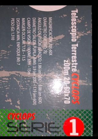 Telescopio Terrestre +