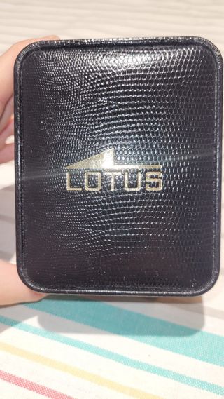 Reloj Lotus Cuadrado Marrón/Plata