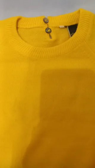 Maglioncino Dralon donna giallo