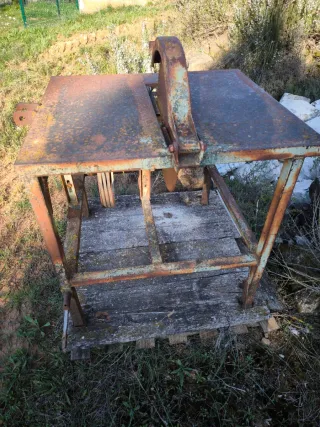 Mesa de corte sierra para tractor