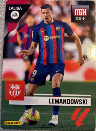 Cromo LaLiga Lewandowski 2023-24