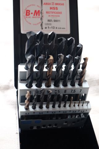 Juego de 25 brocas Blue Master D0011