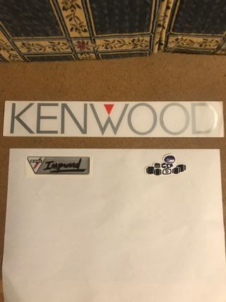 Pegatinas Kenwood, Koni, Kart